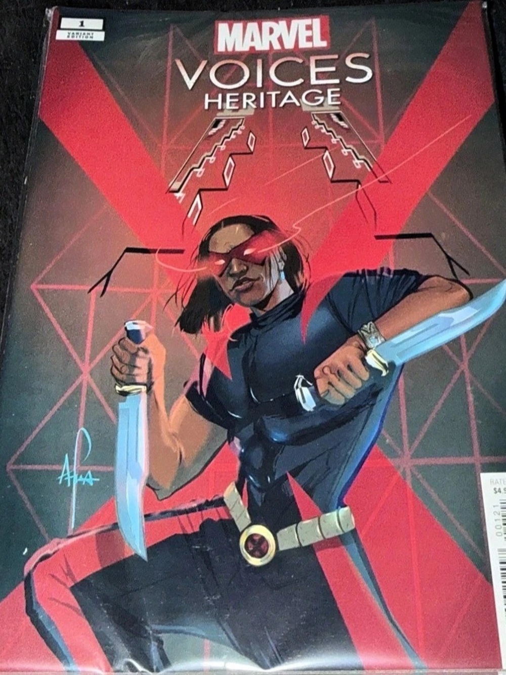 Marvel 's Voices: Heritage #1 Variant Edition Red & Black New
